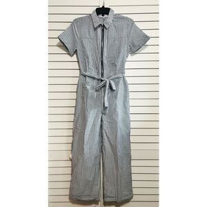 NWT English Factory Striped Jumpsuit Size XS
